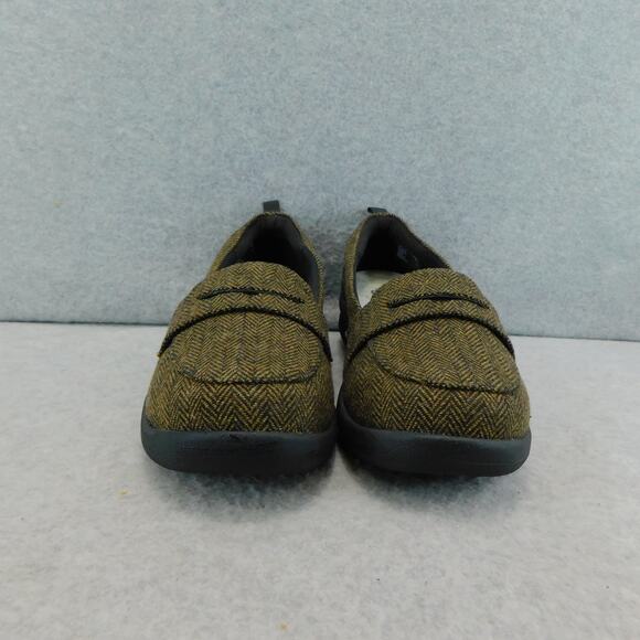 CLOUDSTEPPERS by Clarks Slip-On Loafers Brown Tweed - Size 6.5 Wide - Picture 9 of 9
